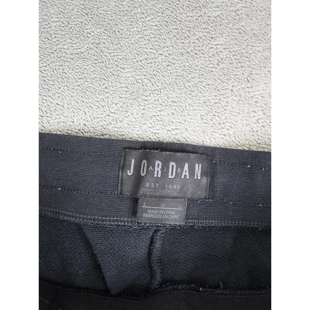 Jordan Legacy AJ11 Fleece Jogger Sweatpants Men's Size Large Black